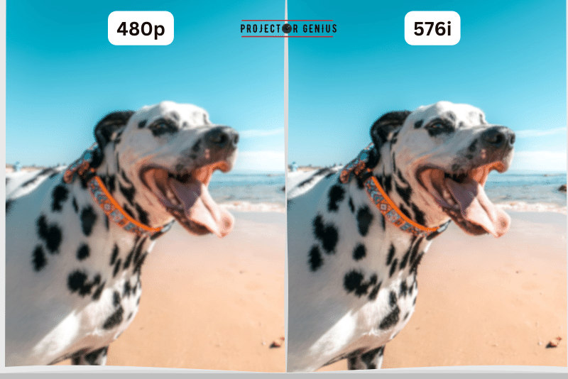 Image Quality 480p vs 576i