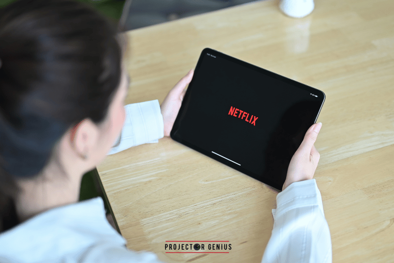 How to Connect Netflix on Projector Using MaciPad