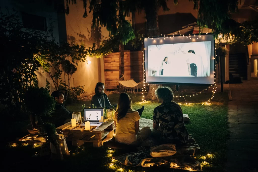 Best Projector Resolution for Backyard Movie Nights