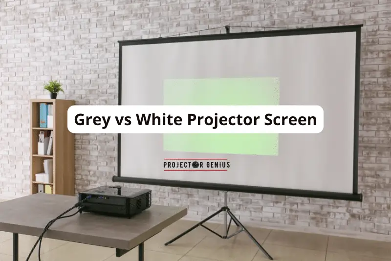 Grey vs White Projector Screen