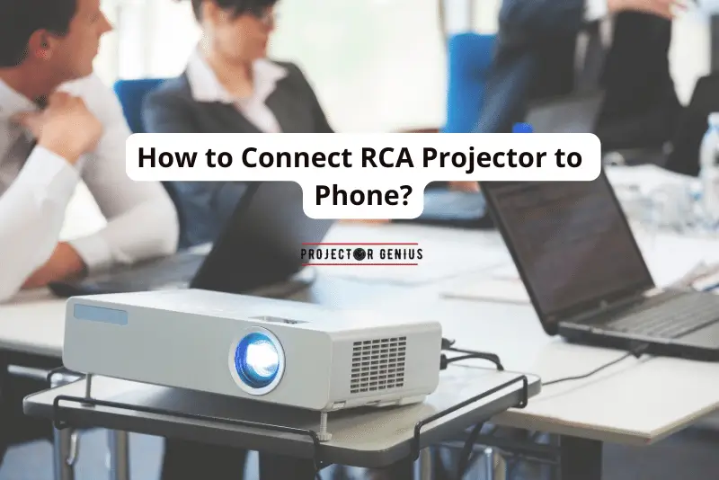 Connect RCA Projector to Iphone