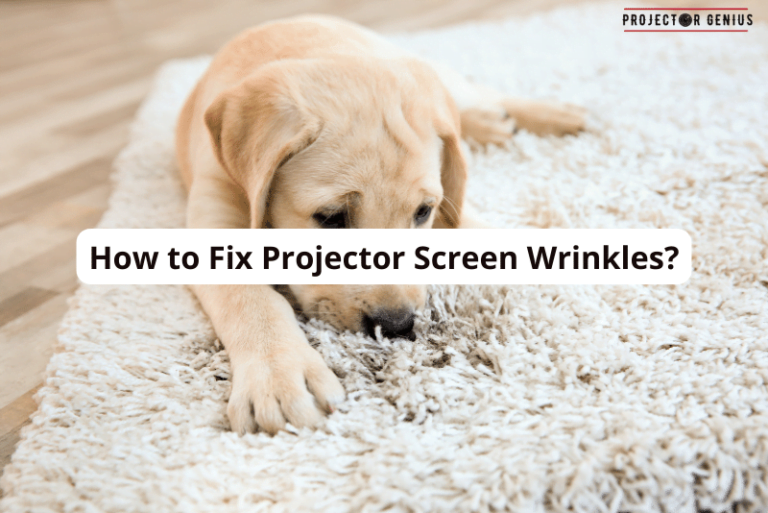 How to Fix Projector Screen Wrinkles