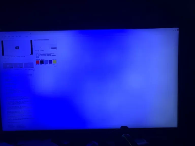 Projector Blue Tint Problem